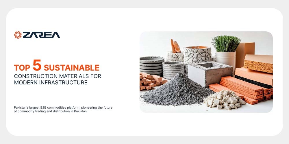 Top 5 Sustainable Building Materials for Modern Infrastructure